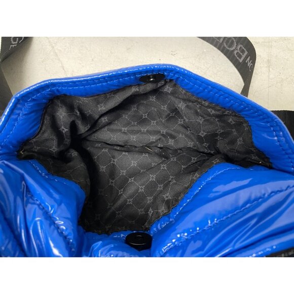 Blue BCBG BCBGENERATION Quilted Crossbody Shoulder Bag Two In One - Picture 4 of 6